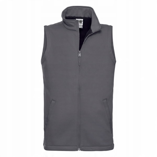 Kamizelka męska Smart Softshell bez rękawów Konwojowy Szary r. XL