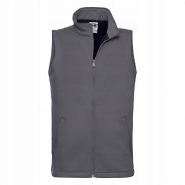 Kamizelka męska Smart Softshell bez rękawów Konwojowy Szary r. 2XL
