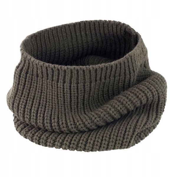 Komin Zimowy Snood Hood bardzo wygodny Oliwkowy Zielony r. U
