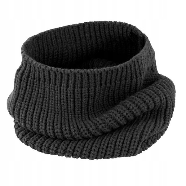 Komin Zimowy Snood Hood bardzo wygodny Czarny r. U