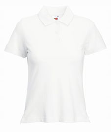 Koszulka damska Fit Polo Biały r. XS