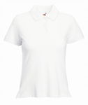 Koszulka damska Fit Polo Biały r. XL