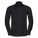 Koszula męska z długim rękawem Oxford Czarny r. 4XL19,5