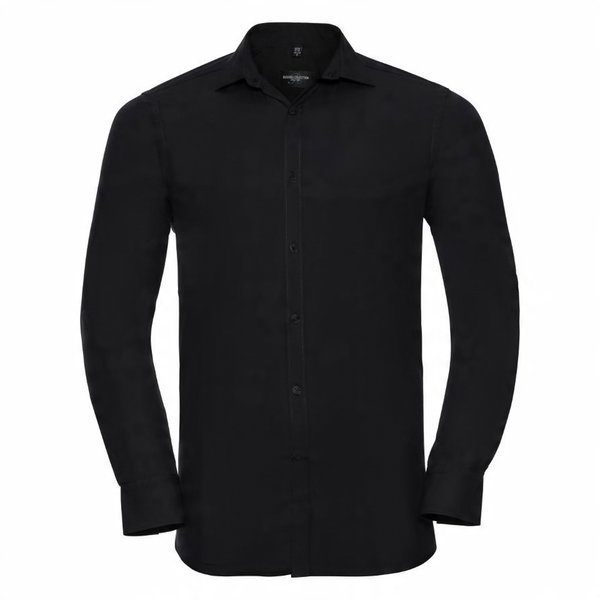 Koszula męska z długim rękawem Ultimate Stretch Czarny r. 3XL