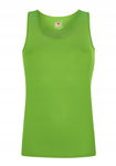 Koszulka damska Performance bez rękawów Limonkowy r. XL