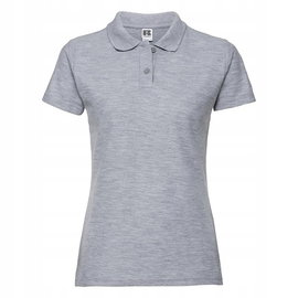 Koszulka damska Polo Classic z krótkim rękawem Delikatny Szary r. XL