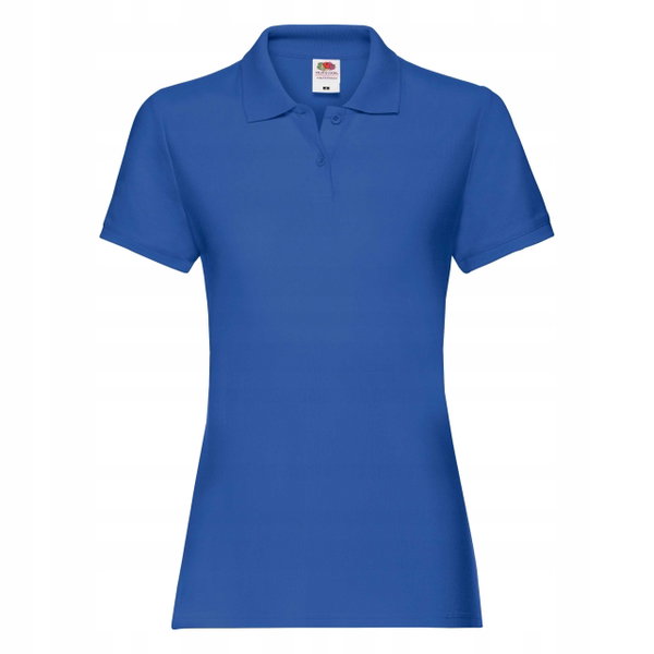 Koszulka Damska Premium Polo Royal Blue r. L