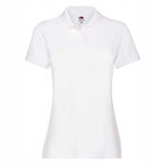 Koszulka Damska Premium Polo Biały r. XL