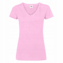 Koszulka Damska Valueweight V-Neck Jasnoróżowy r. XS