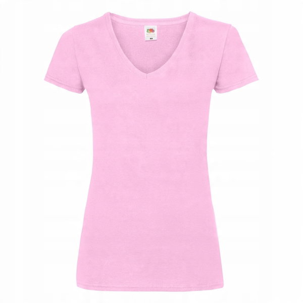 Koszulka Damska Valueweight V-Neck Jasnoróżowy r. XS