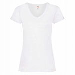 Koszulka Damska Valueweight V-Neck Biały r. 2XL