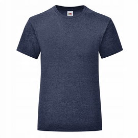 Koszulka Dziewczęca Iconic Vintage Heather Navy r. 9-11(140)