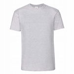 Koszulka Męska Iconic 195 Ringspun Premium Heather Grey r. 5XL
