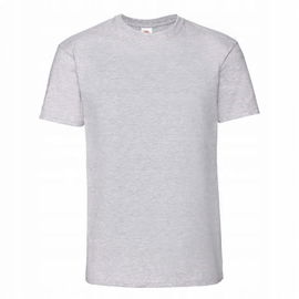 Koszulka Męska Iconic 195 Ringspun Premium Heather Grey r. 4XL