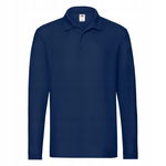 Koszulka Męska Premium Polo D/R Navy r. L
