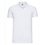 Koszulka męska Stretch Polo z krótkim rękawem Biały r. 3XL