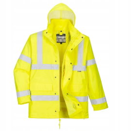 Kurtka ostrzegawcza 4 w 1 Żółty r. 4XL