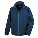Kurtka męska Soft Shell oddychająca wiatro odporna Granatowy r. 2XL