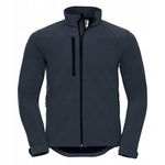 Kurtka męska bez kaptura 3 warstwy soft shell Granatowy r. XS