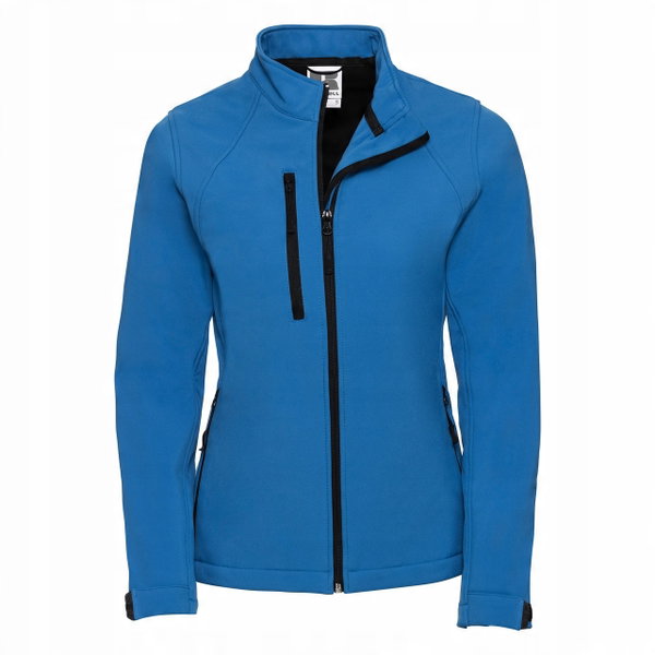 Kurtka damska bez kaptura 3 warstwy soft shell Lazur r. L