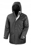 Kurtka Unisex Winter Parka wykończona polarem Czarny r. 2XL