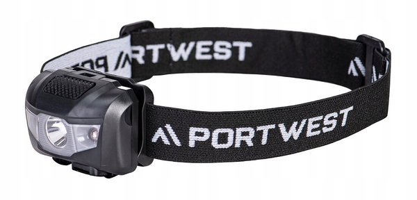 Latarka czołowa ładowana przez USB Czarny r.