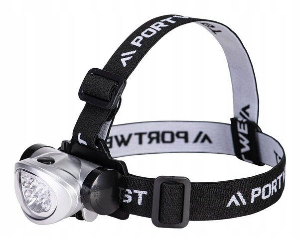 LED Head light Srebrny r.