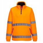Polar ostrzegawczy z zamkiem 1/2 Pomarańczowy r. XXXL