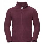 Polar męski rozpinany-zamek Burgundowy r. 2XL