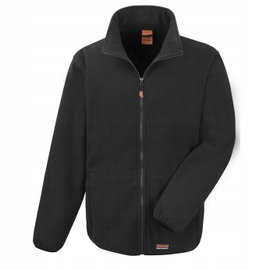Polar uniwersalny z wysokim kołnierzem rozpinany Czarny r. 2XL