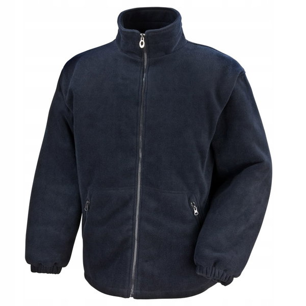 Polar zimowy szybkoschnący rozpinany Czarny r. XL
