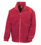 Polar Unisex luźny ze ściągaczami Czerwony r. 2XL