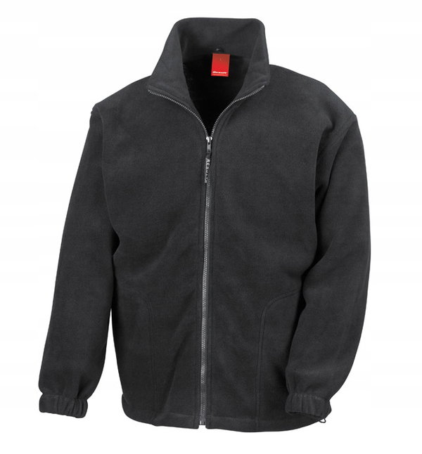Polar Unisex luźny ze ściągaczami Czarny r. XS