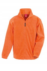 Polar Unisex luźny ze ściągaczami Pomarańczowy r. L