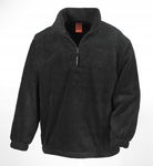 Polar Unisex przez głowę z krótkim zamkiem Czarny r. M