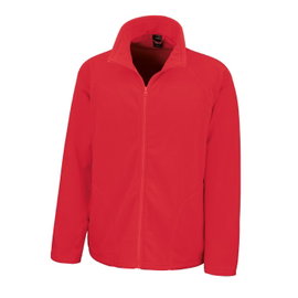 Polar Unisex Micron Fleece bez kaptura Czerwony r. S