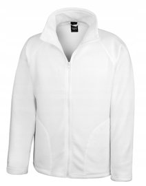 Polar Unisex Micron Fleece bez kaptura Biały r. M