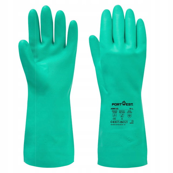 Rękawica Nitrosafe Multipack - 12 par Zielony r. XXL