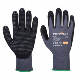 Rękawica Dermiflex Plus Szary/Czarny r. XXL