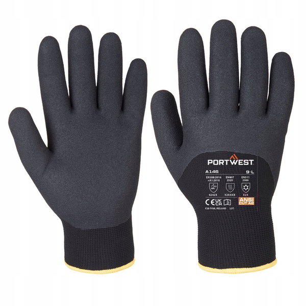 Rękawica ocieplana Arctic Czarny r. XL