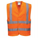 Siatkowa kamizelka ostrzegawcza Pomarańczowy r. L/XL