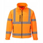 Softshell ostrzegawczy Classic (3 warstwy) Pomarańczowy r. S