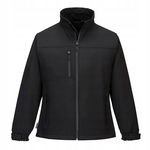 Softshell damski Charlotte (3L) Czarny r. XXL