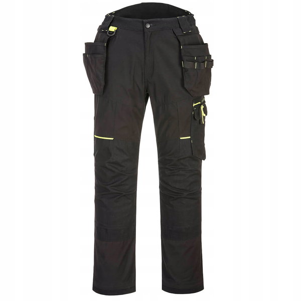Spodnie z kaburami WX3 Eco Stretch Czarny r. 40