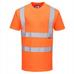 T-shirt ostrzegawczy Pomarańczowy r. 5XL