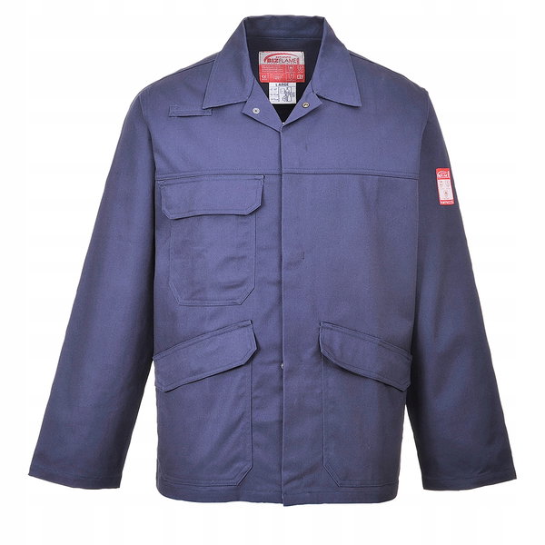 Trudnopalna i antystatyczna bluza Bizflame Work Granatowy r. XXXL