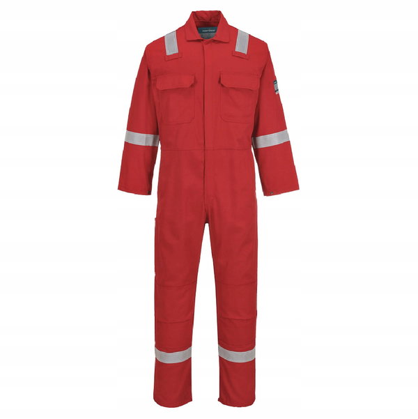 Trudnopalny kombinezon Bizweld Work Classic Czerwony r. 4XL
