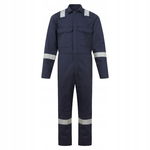 Trudnopalny kombinezon Bizweld Work Classic Granatowy r. XXL