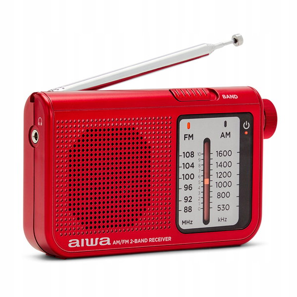 Przenośne Radio AIWA RS-55/RD czerwone