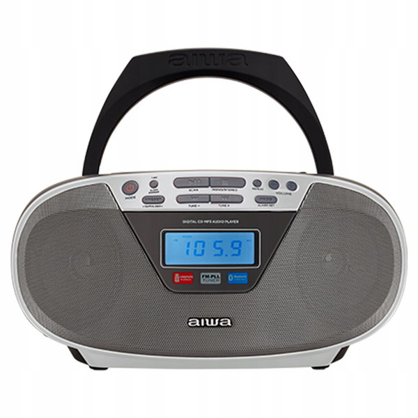 Boombox AIWA BBTU-400SL srebrny